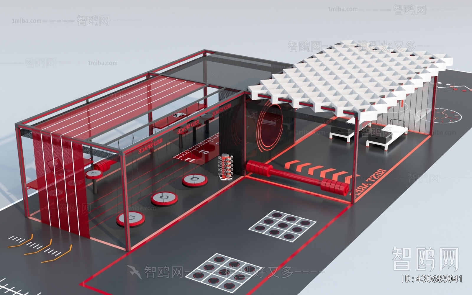 Modern Fitness Equipment