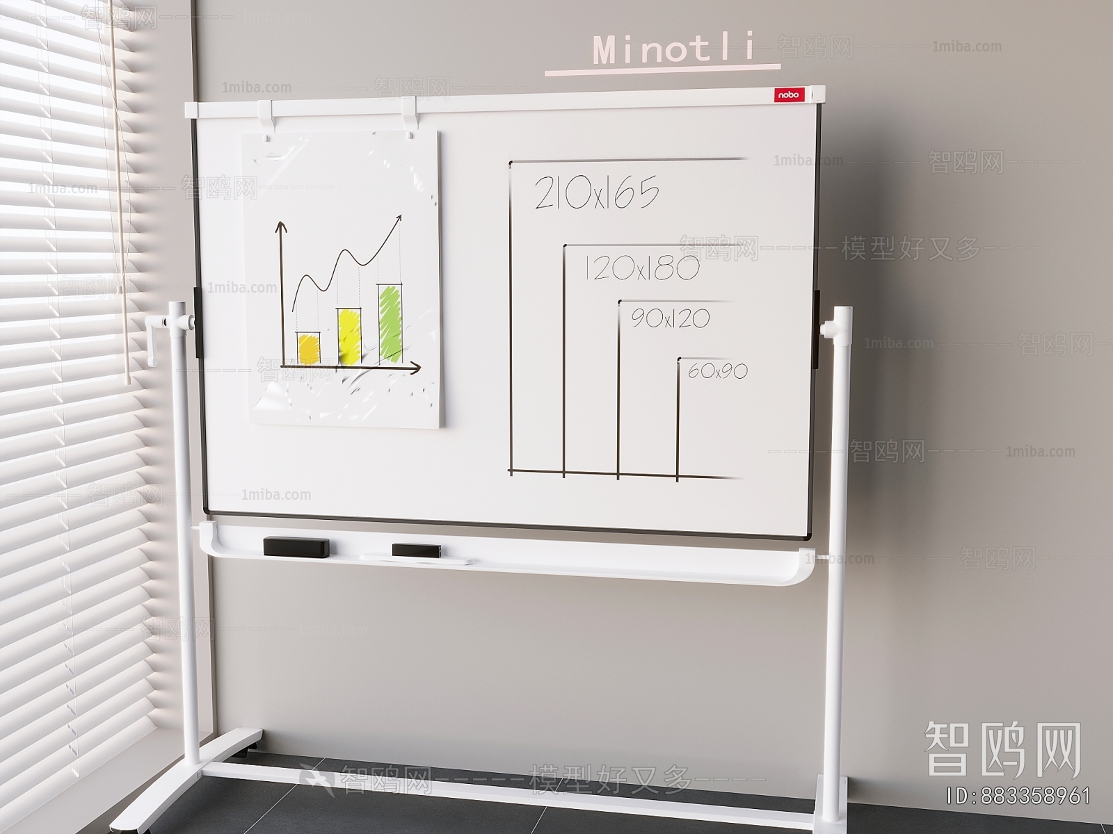Modern Blackboard/whiteboard
