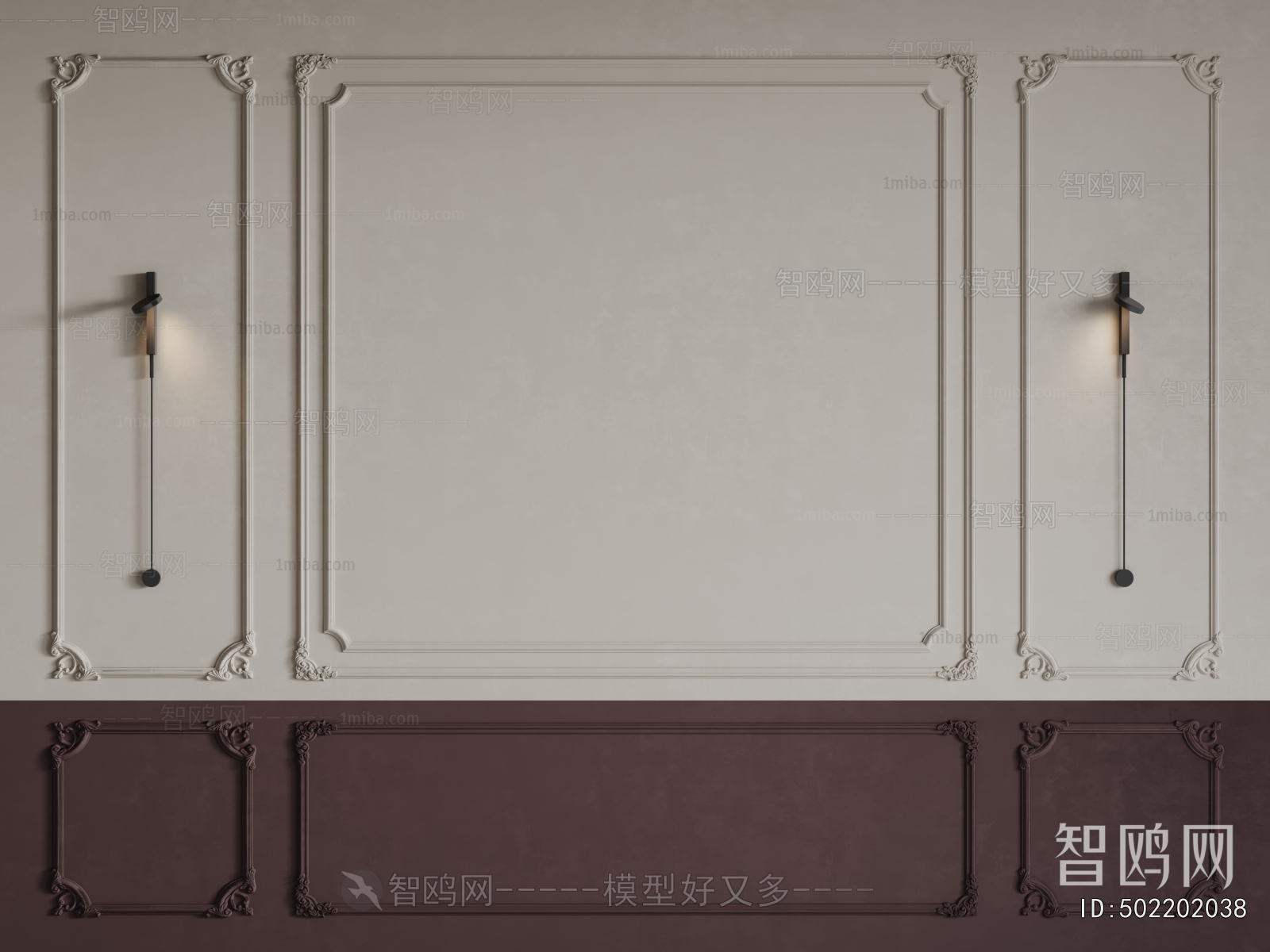 French Style TV Wall