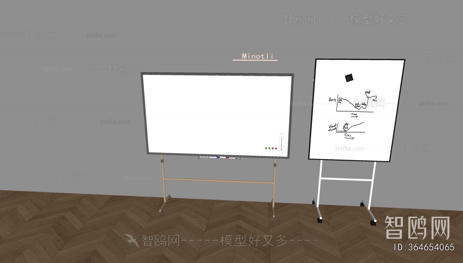 Modern Blackboard/whiteboard