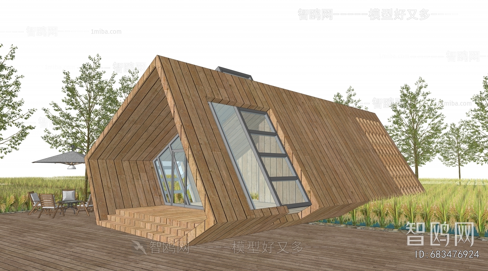 Modern Appearance Of Commercial Building