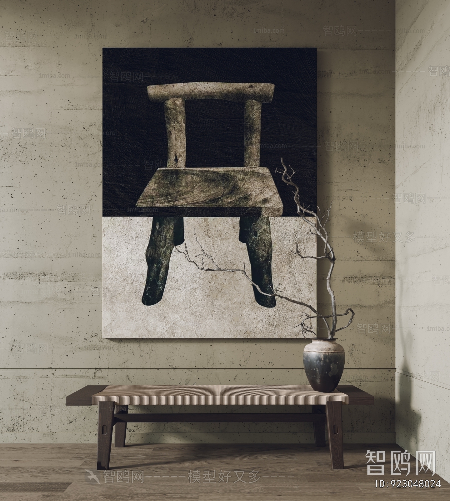 Wabi-sabi Style Painting