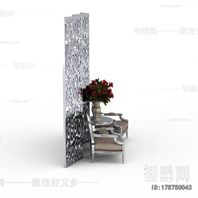 Simple European Style Lounge Chair