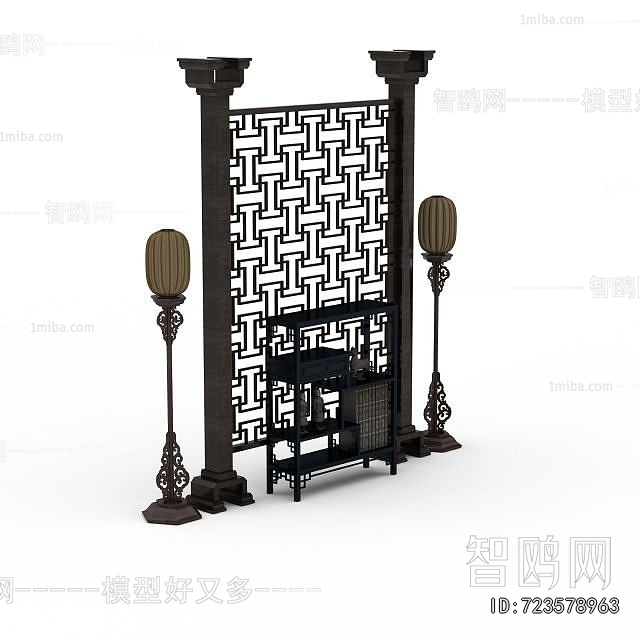 New Chinese Style Shelving