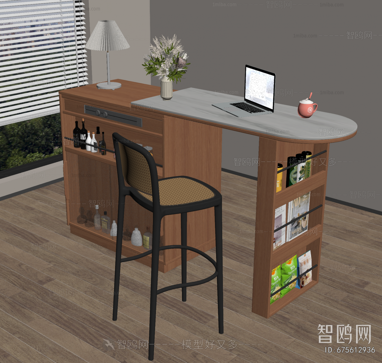 Modern Counter Bar