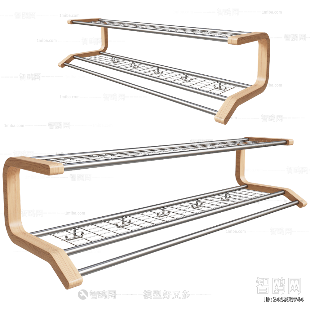 Modern Bathroom Rack