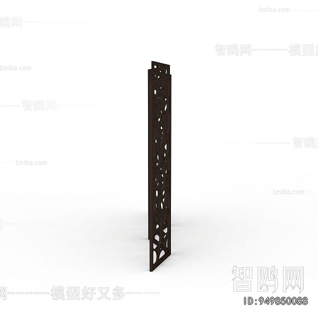 New Chinese Style Wooden Screen Partition
