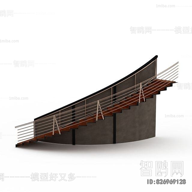 Modern Rotating Staircase