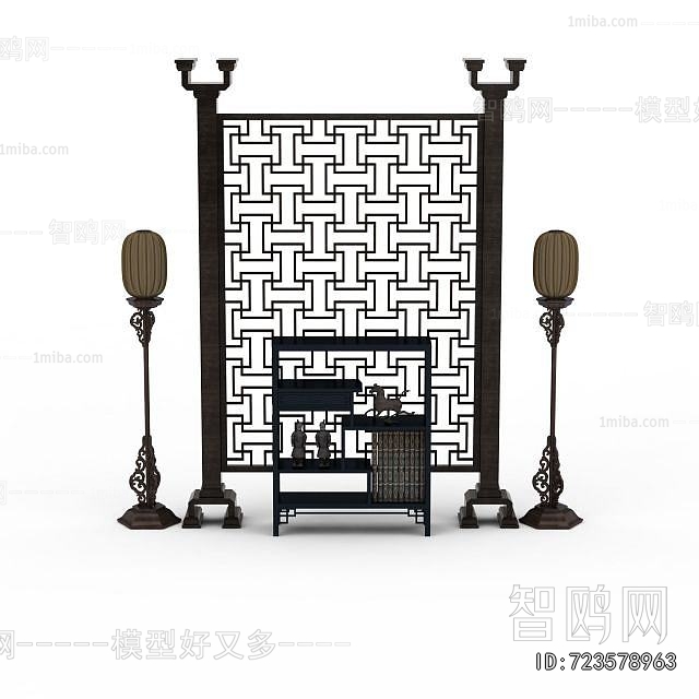 New Chinese Style Shelving