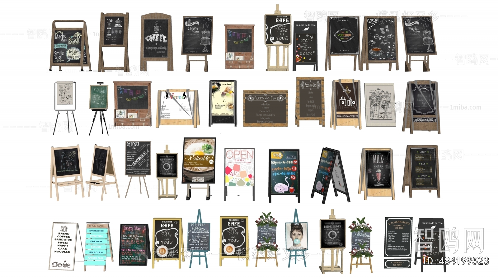 Modern Blackboard/whiteboard