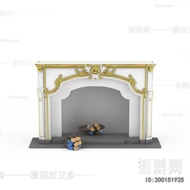 European Style Fireplace