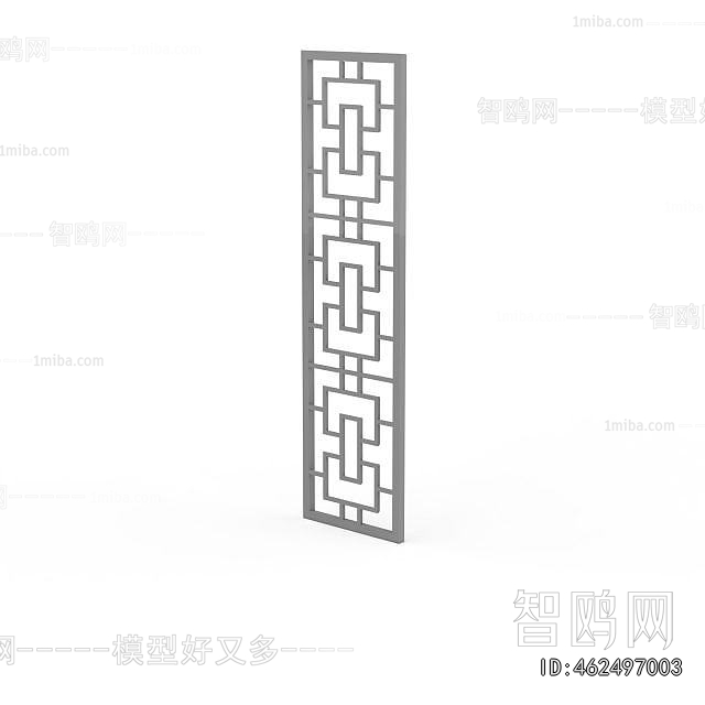 New Chinese Style Wooden Screen Partition