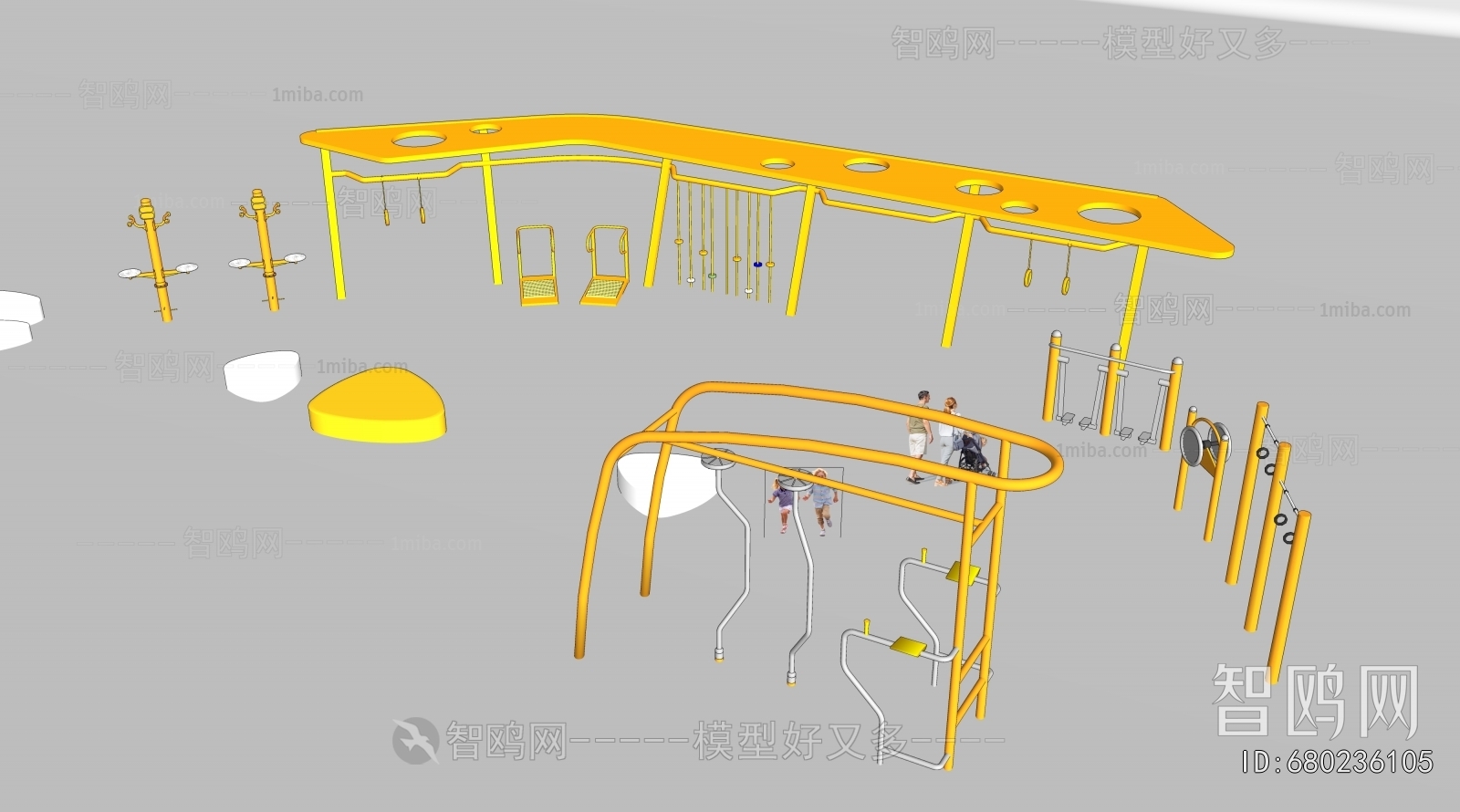 Modern Fitness Equipment