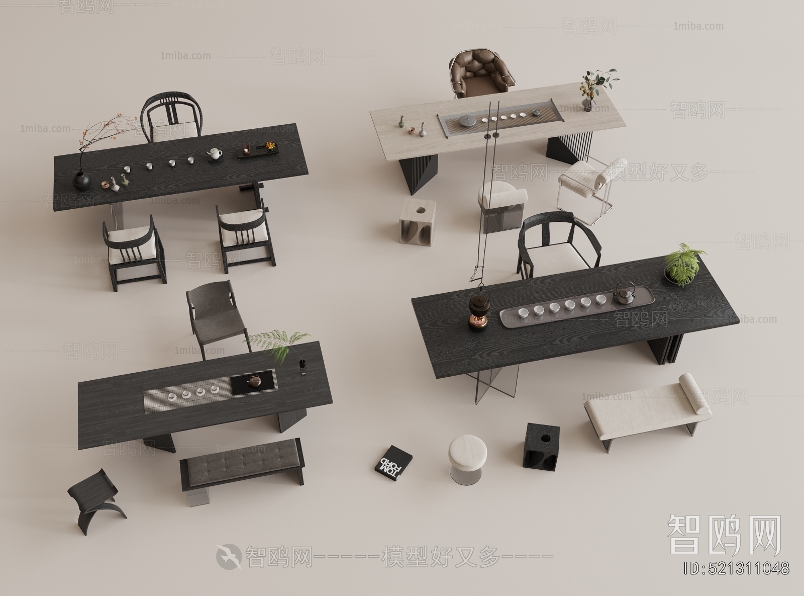 Modern Tea Tables And Chairs