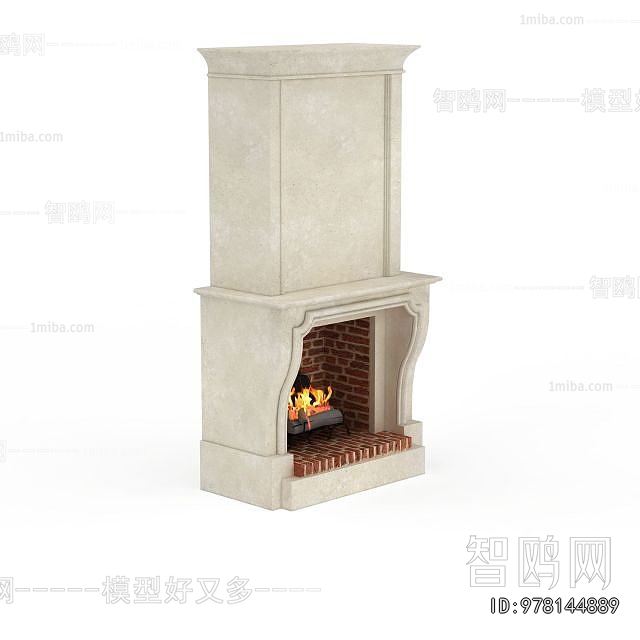 European Style Fireplace