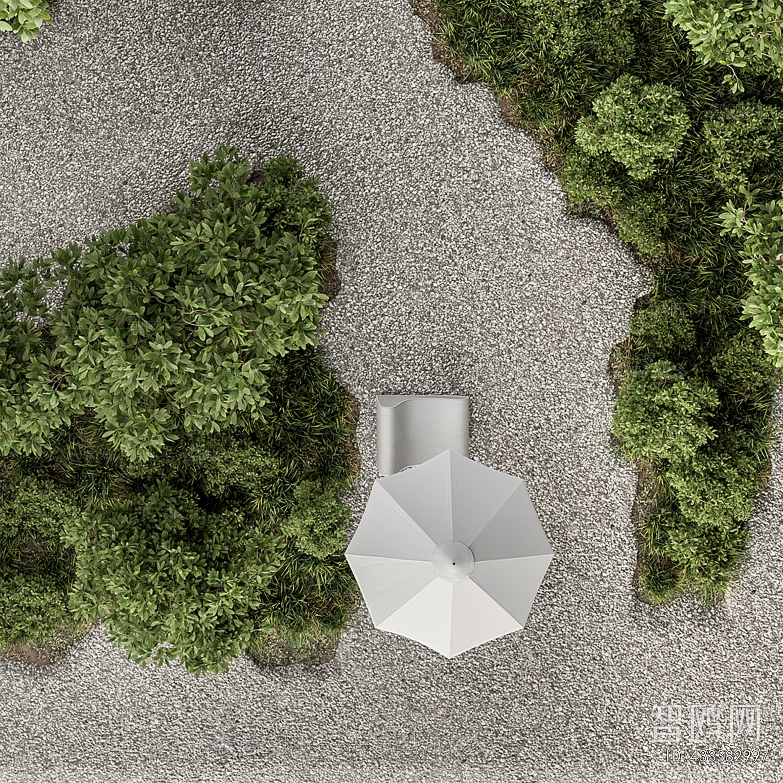 Modern Park Landscape