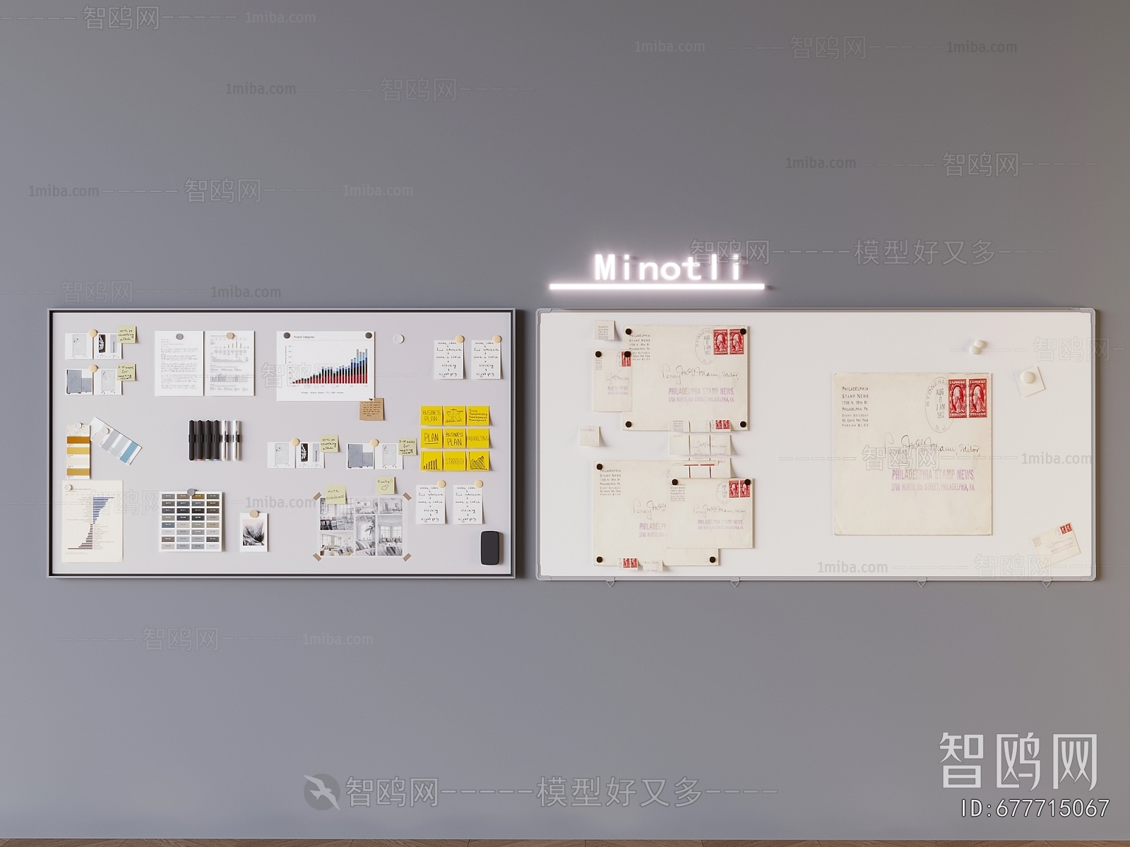 Modern Blackboard/whiteboard