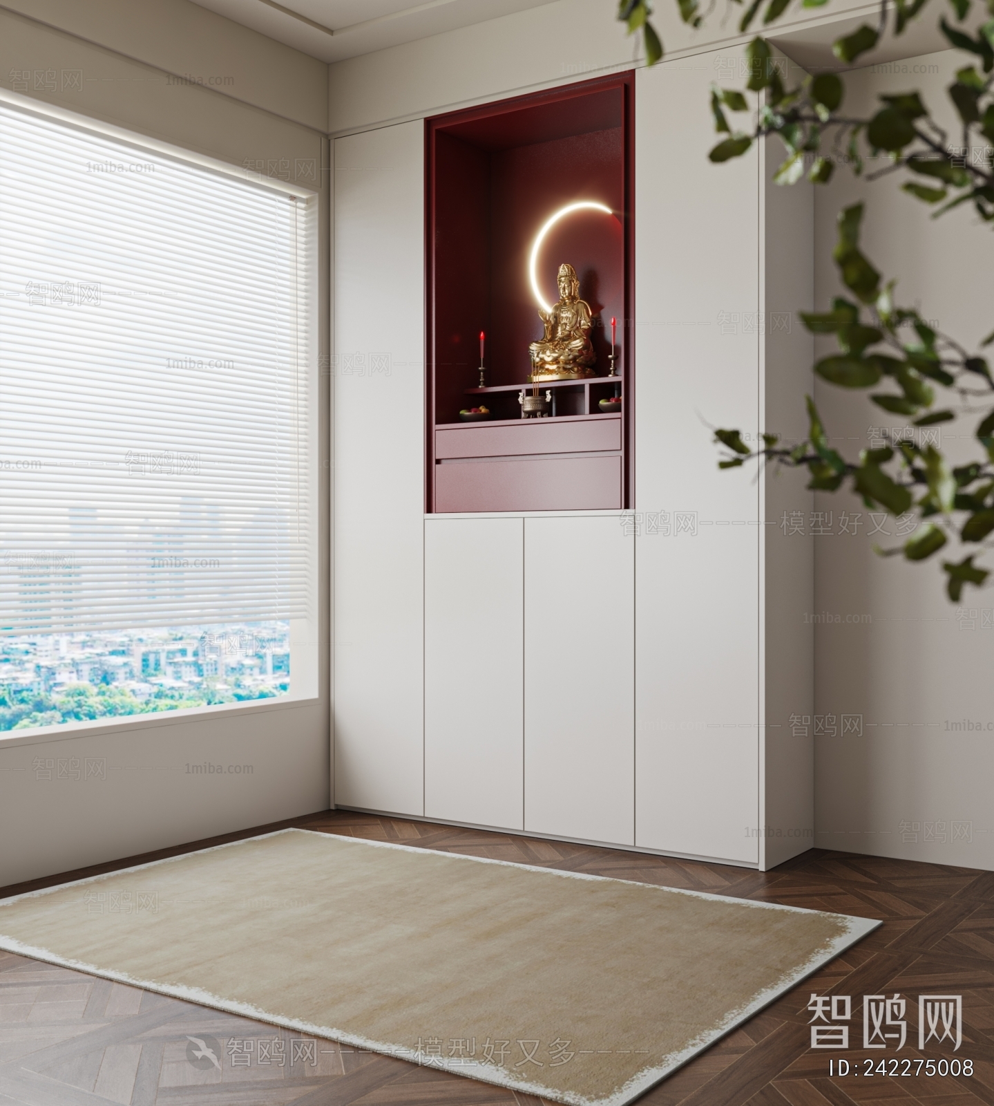 Modern Buddhist Niche