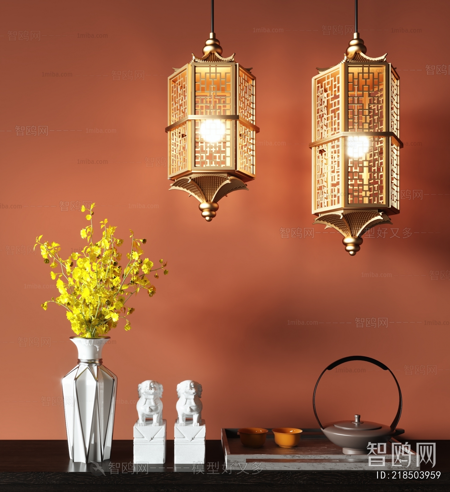 New Chinese Style Droplight