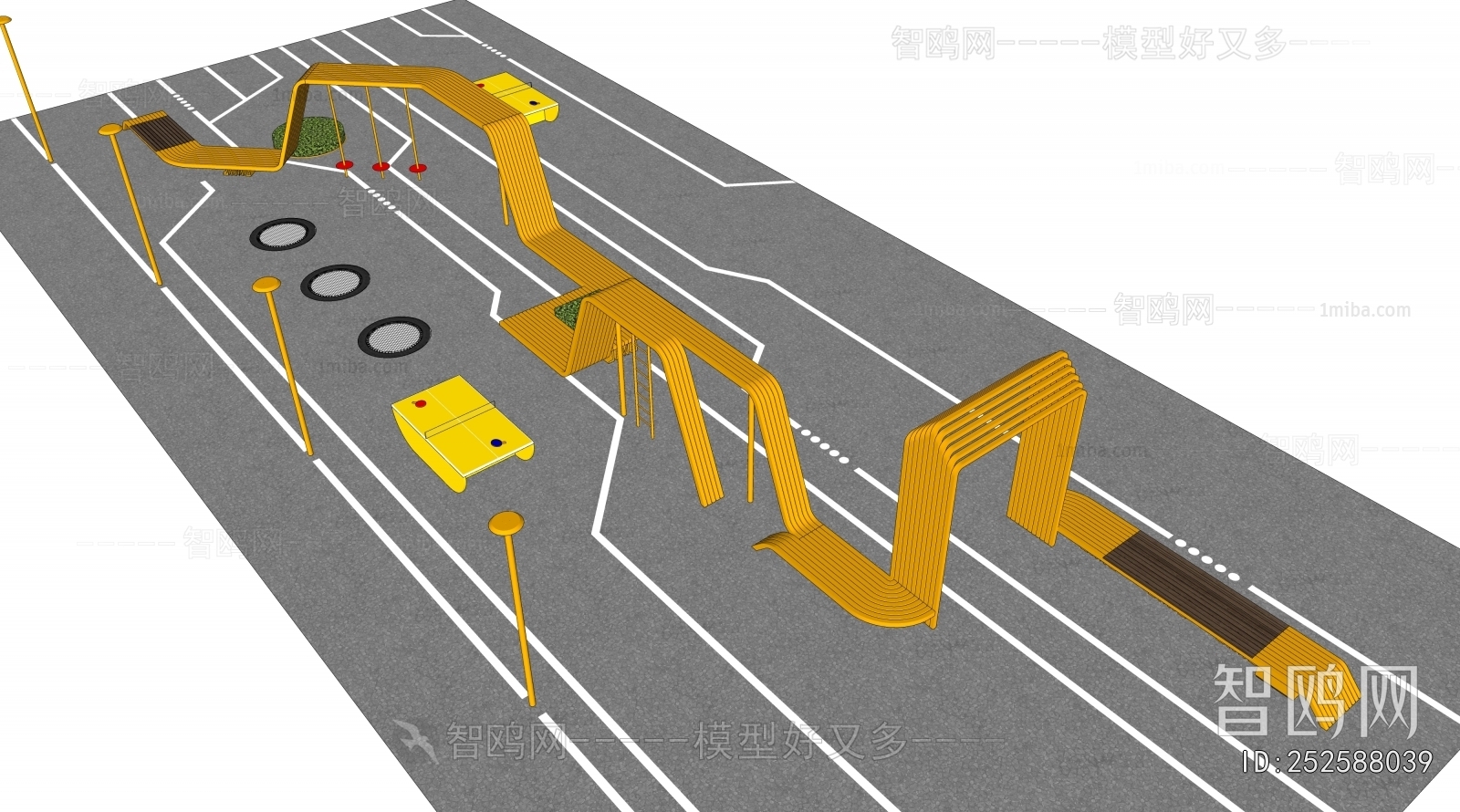 Modern Fitness Equipment