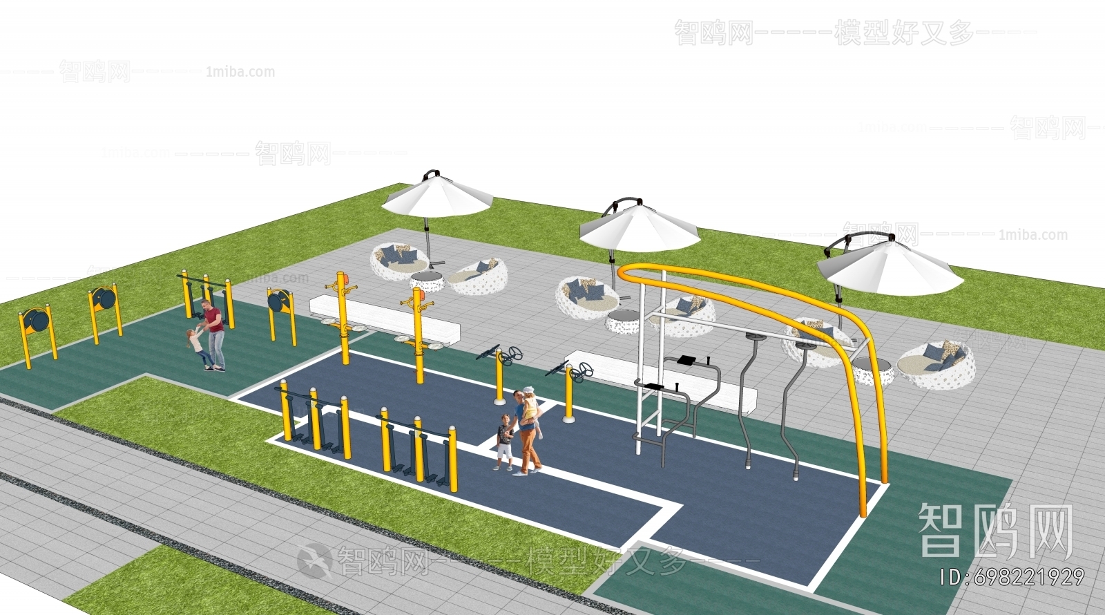 Modern Fitness Equipment