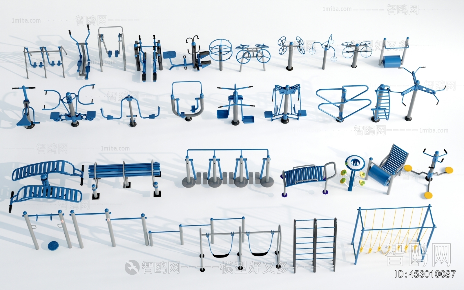 Modern Fitness Equipment