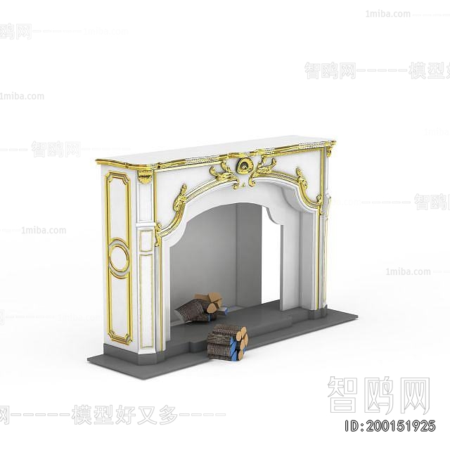 European Style Fireplace