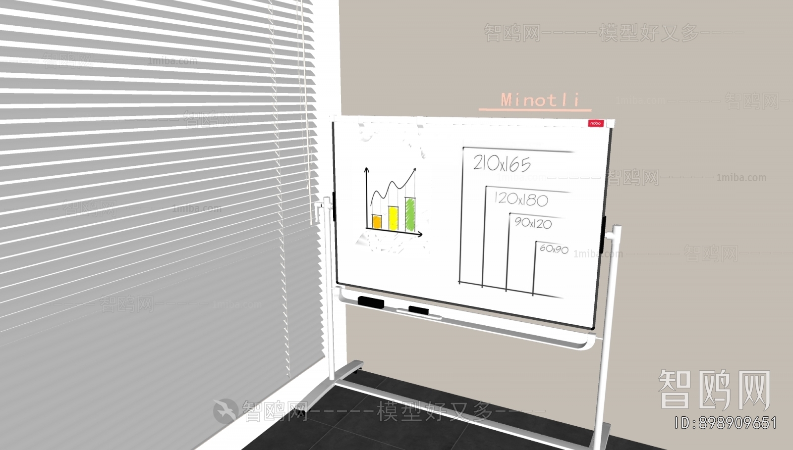 Modern Blackboard/whiteboard