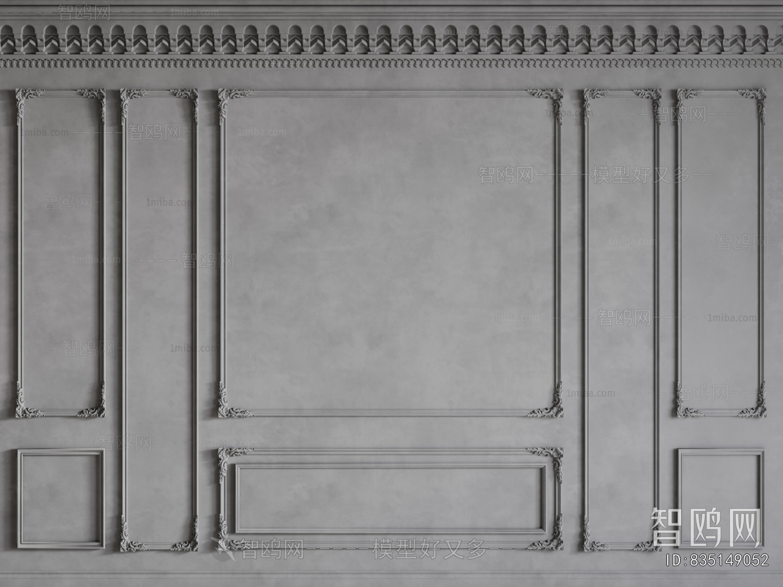 French Style TV Wall