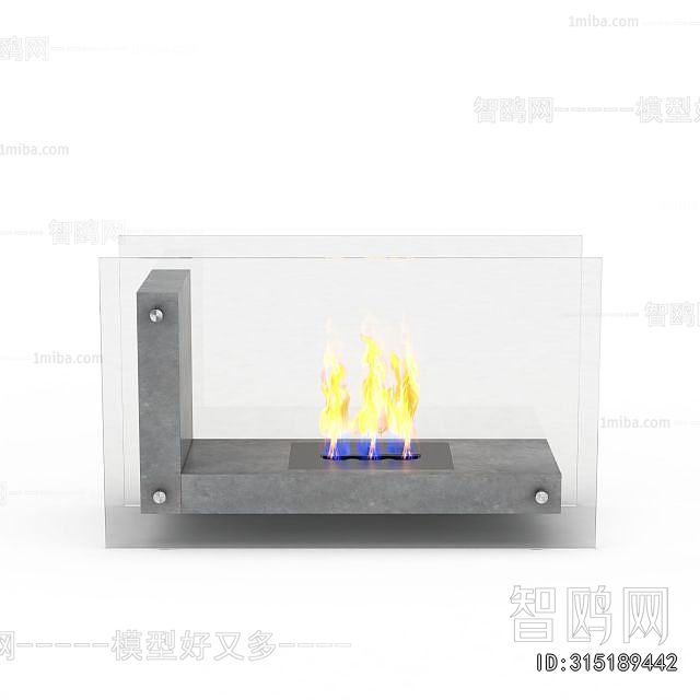 Modern Electronic Fireplace