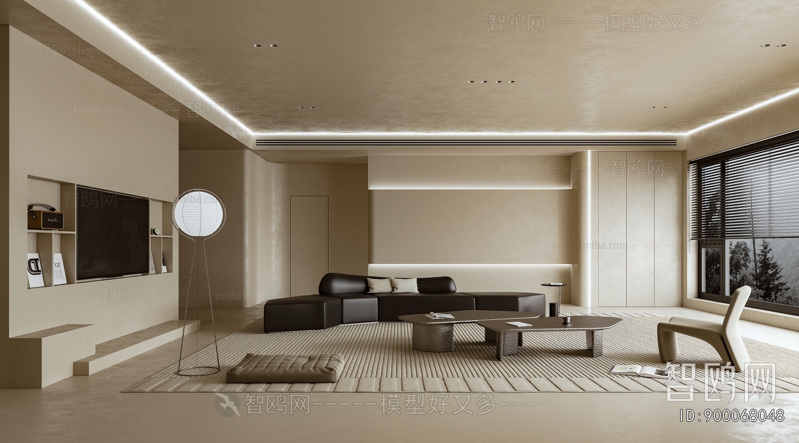 Wabi-sabi Style Bedroom