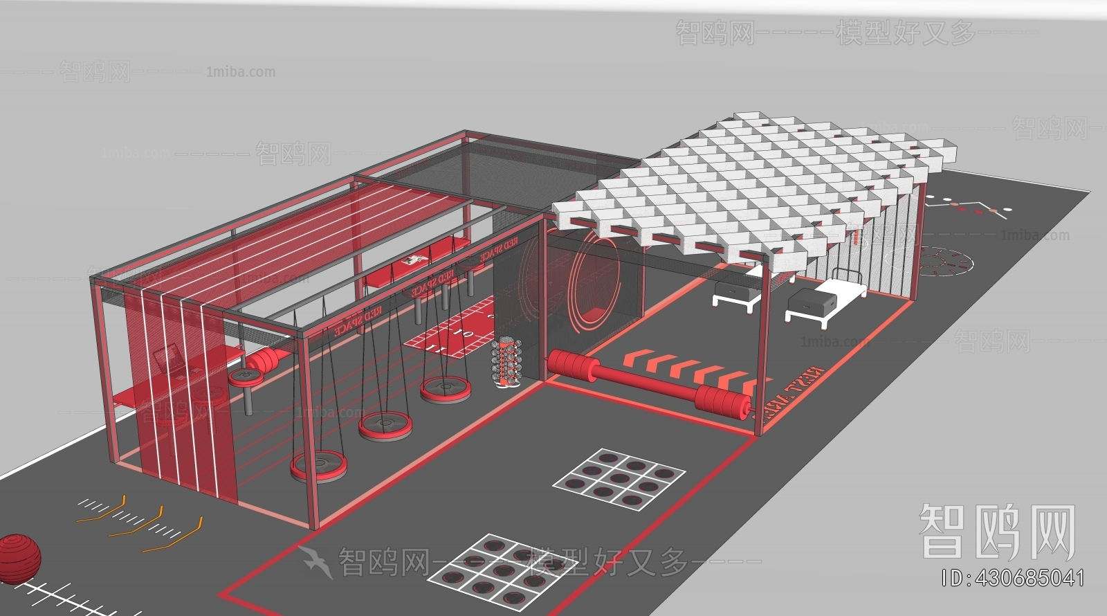 Modern Fitness Equipment