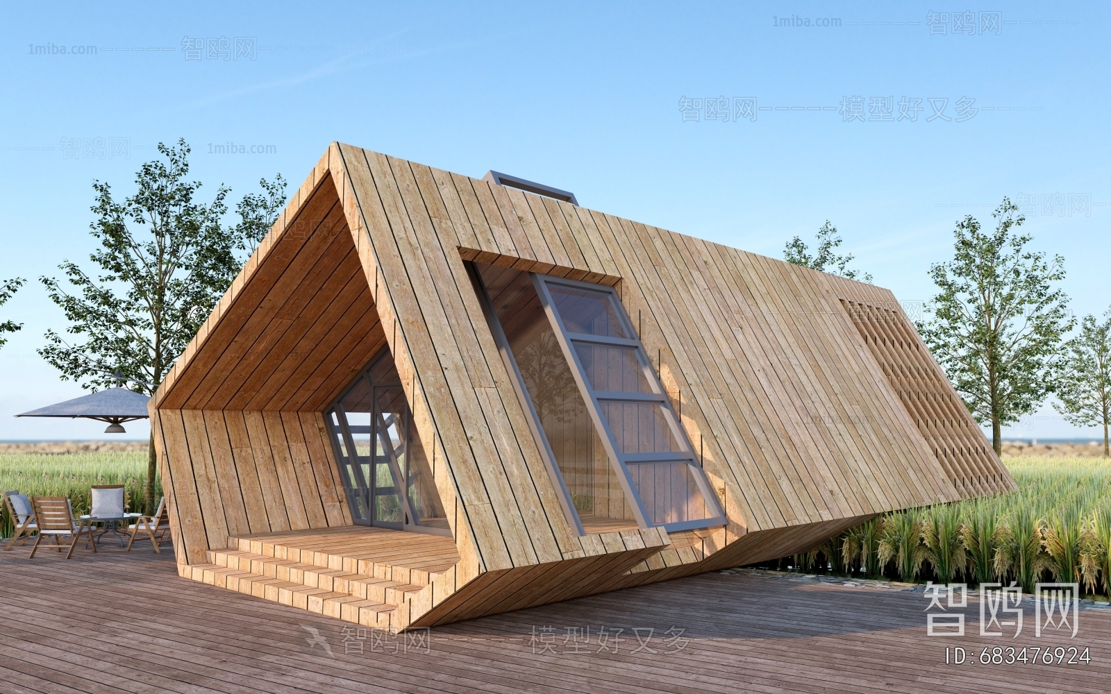 Modern Appearance Of Commercial Building