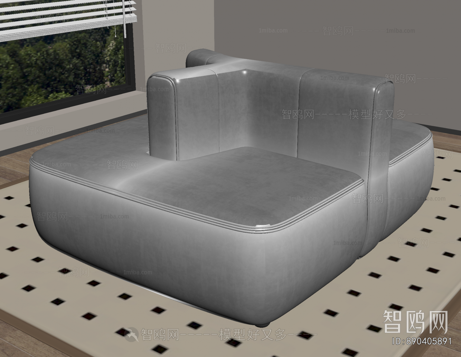 Modern Card Seat Sofa
