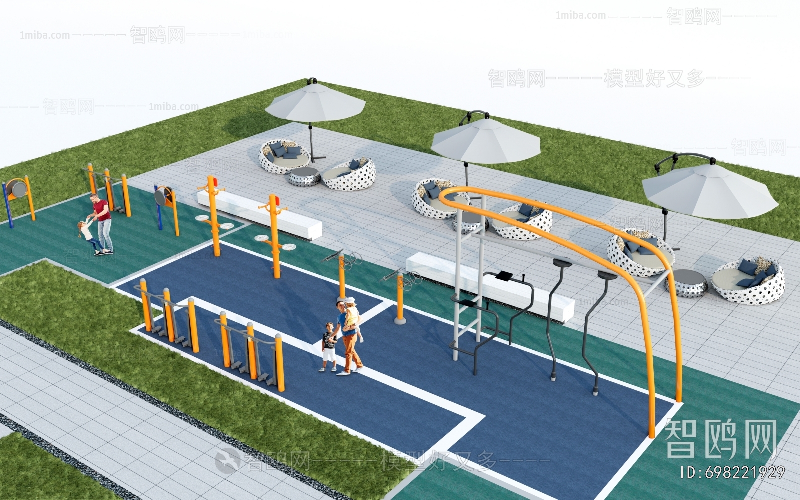 Modern Fitness Equipment