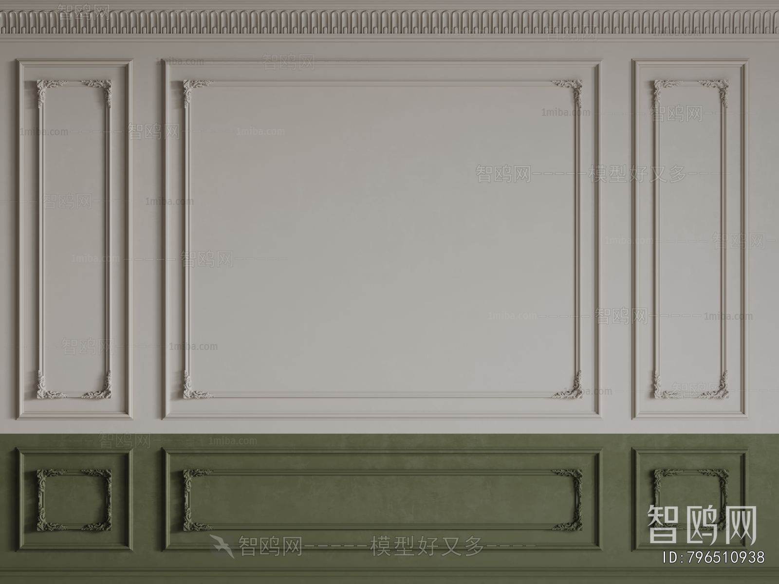 French Style TV Wall