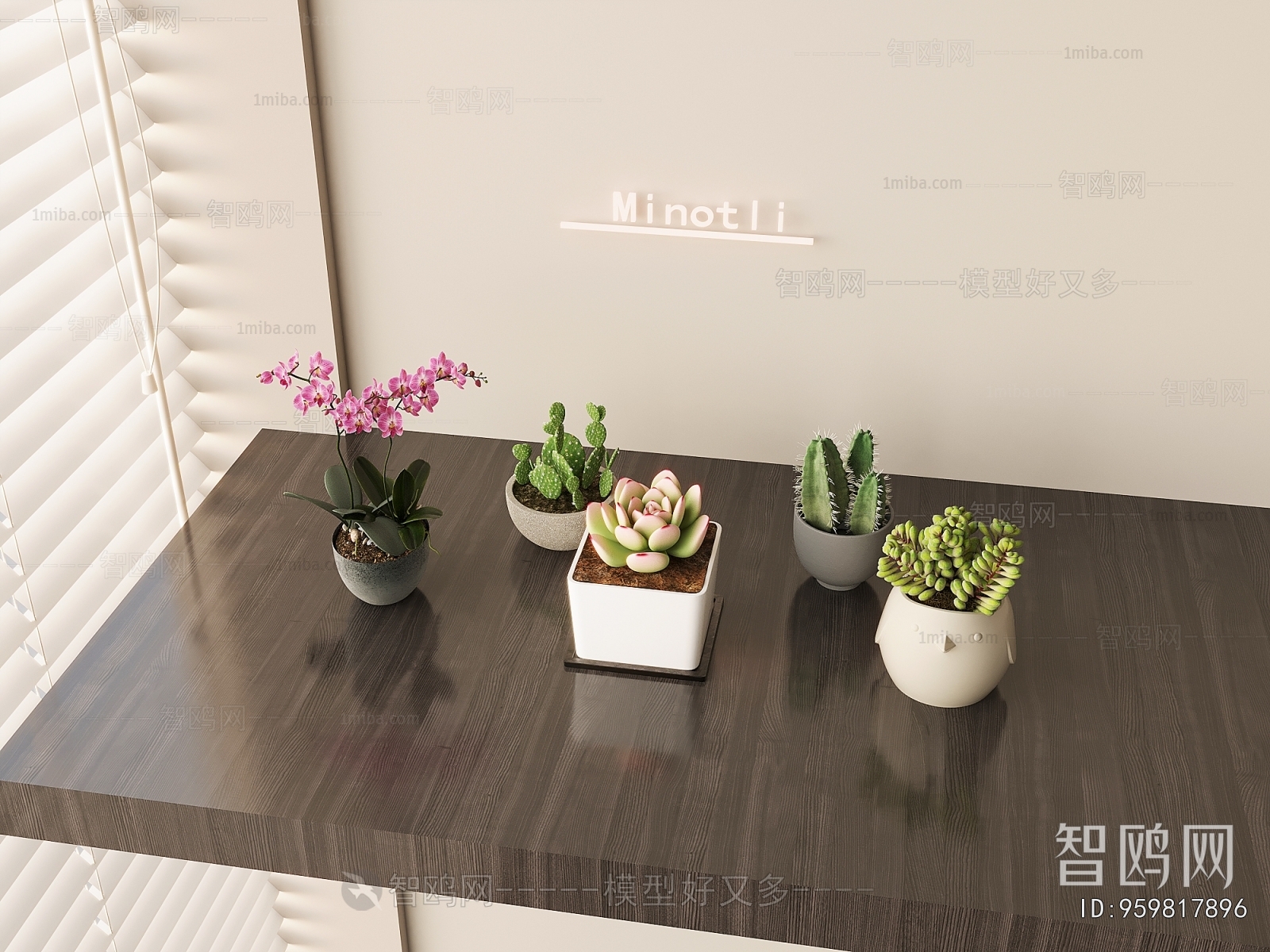Modern Desktop Plant