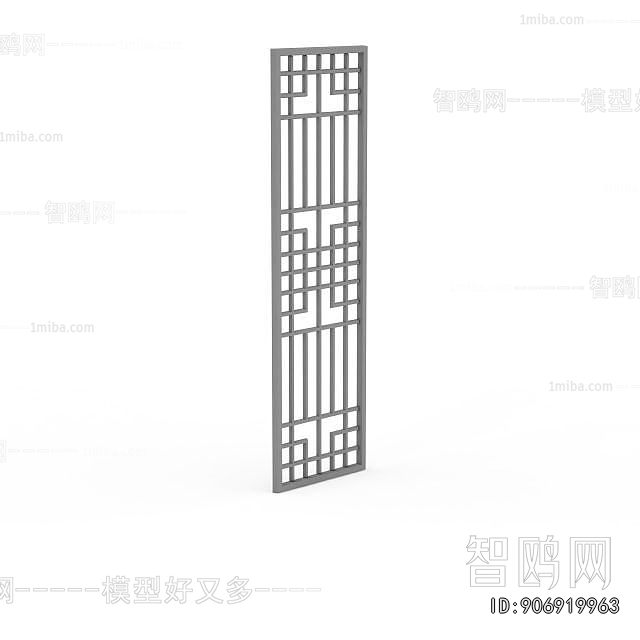 New Chinese Style Wooden Screen Partition