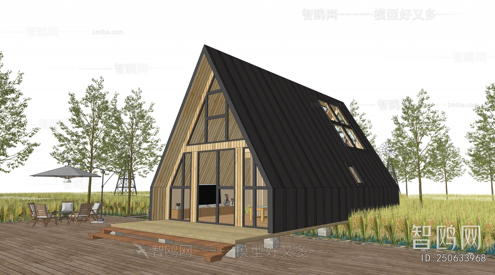 Modern Appearance Of Commercial Building