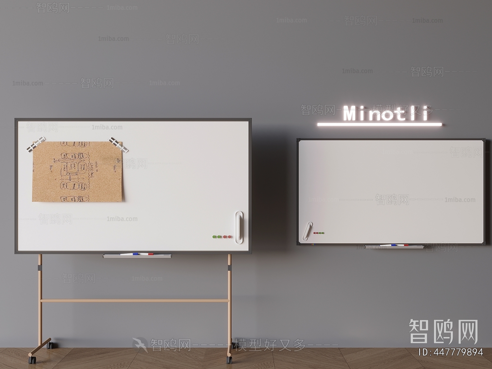 Modern Blackboard/whiteboard