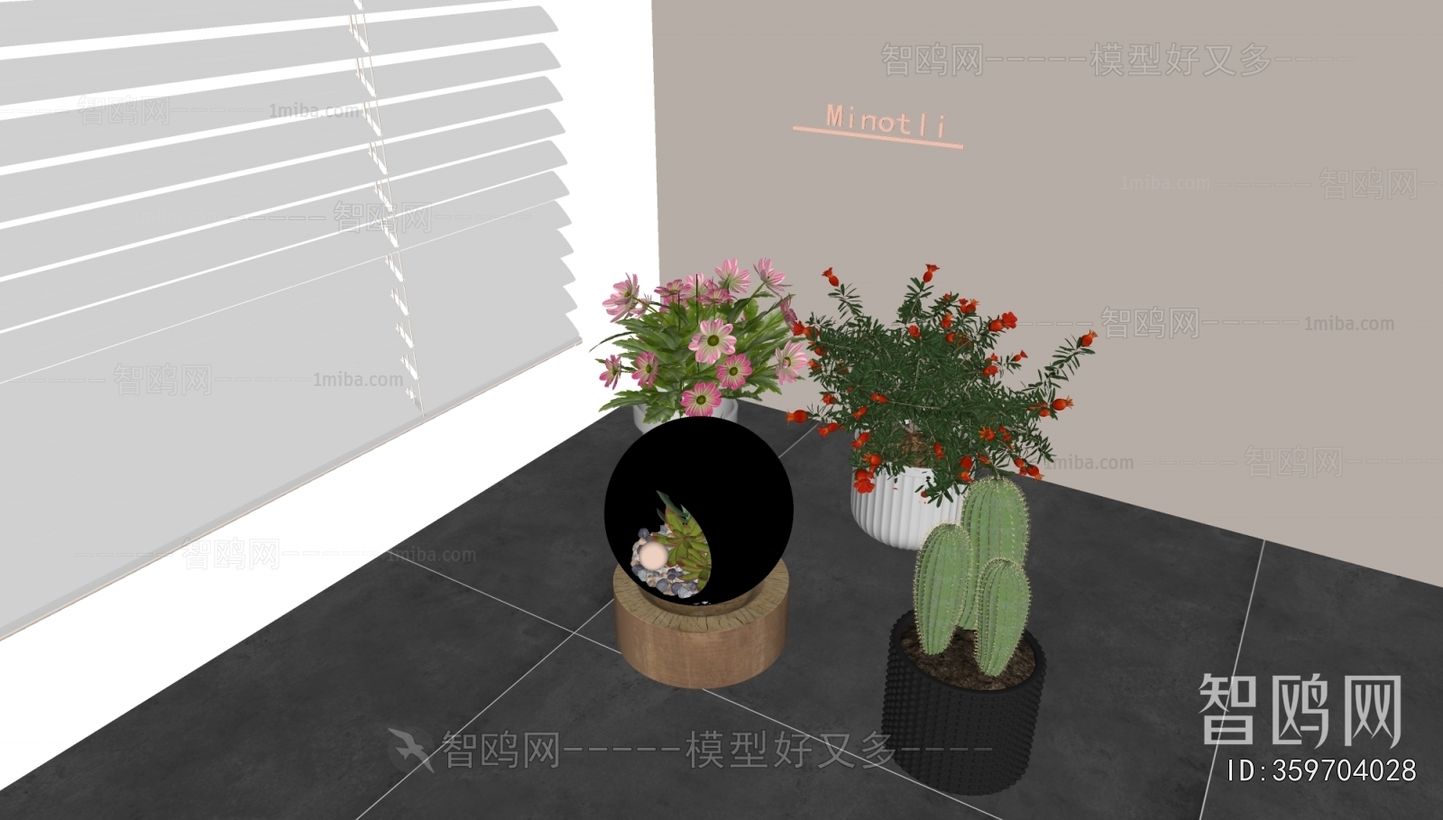 Modern Desktop Plant