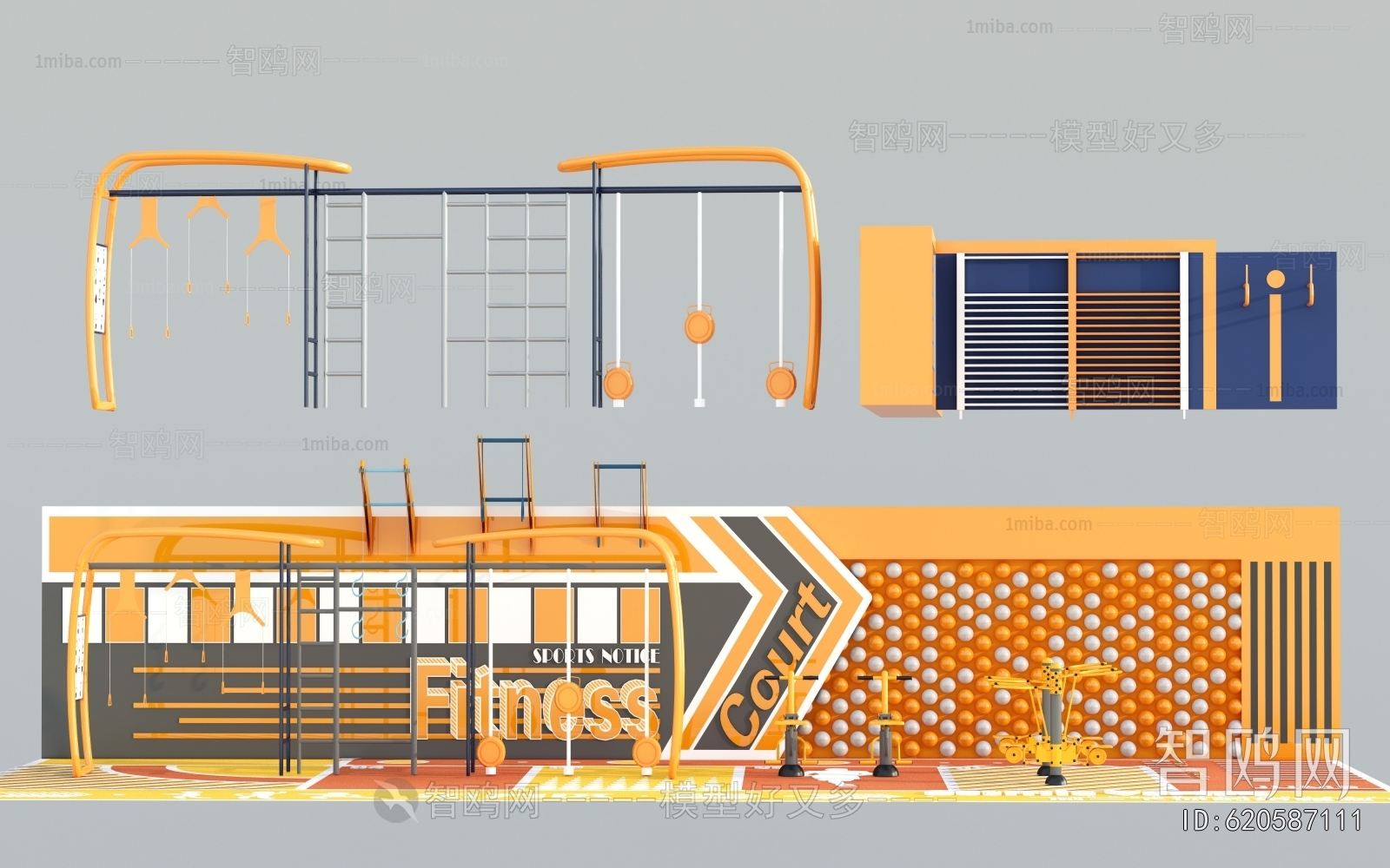 Modern Fitness Equipment