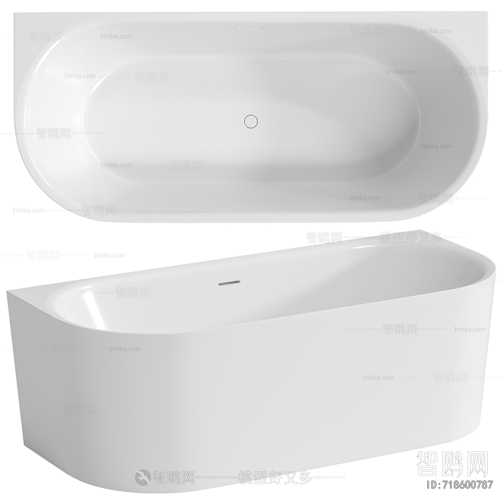 Modern Bathtub