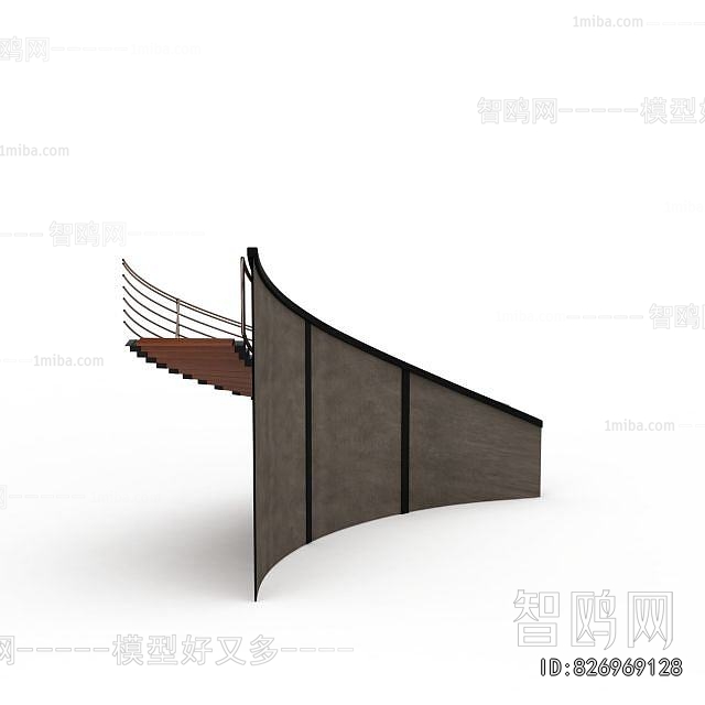 Modern Rotating Staircase