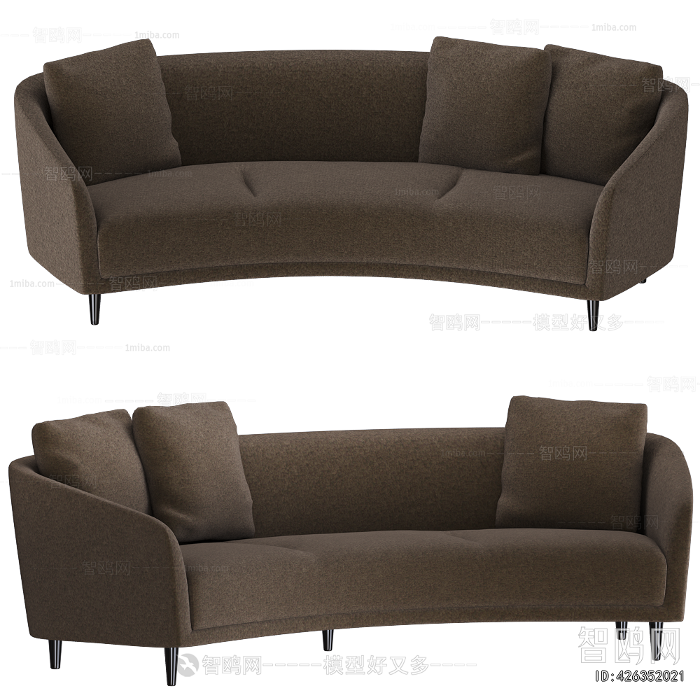 Modern Curved Sofa