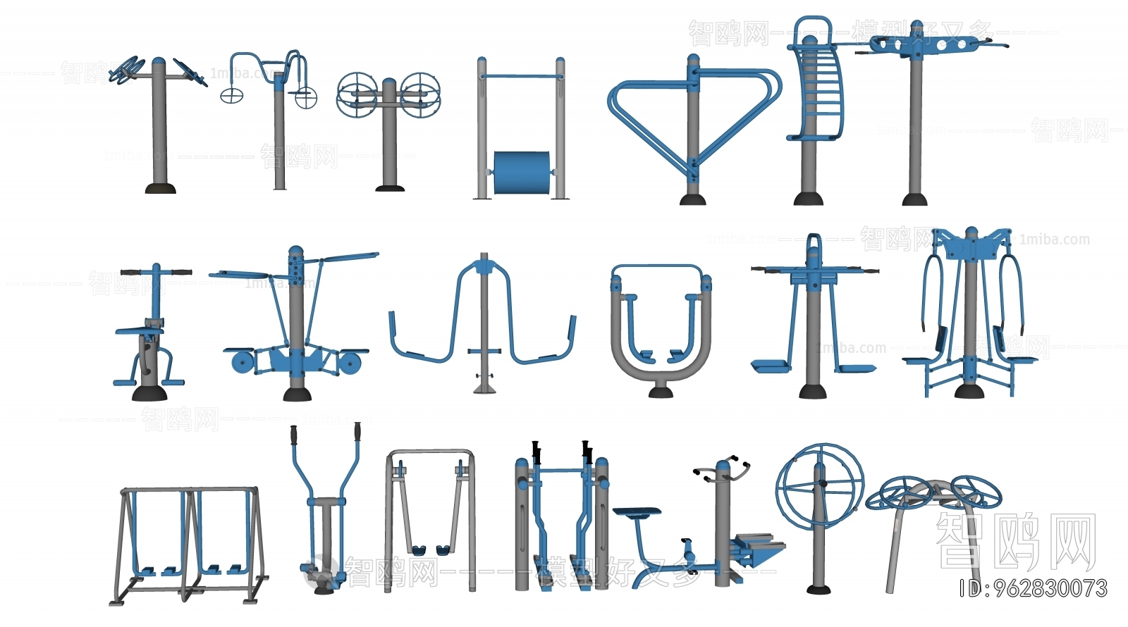 Modern Fitness Equipment