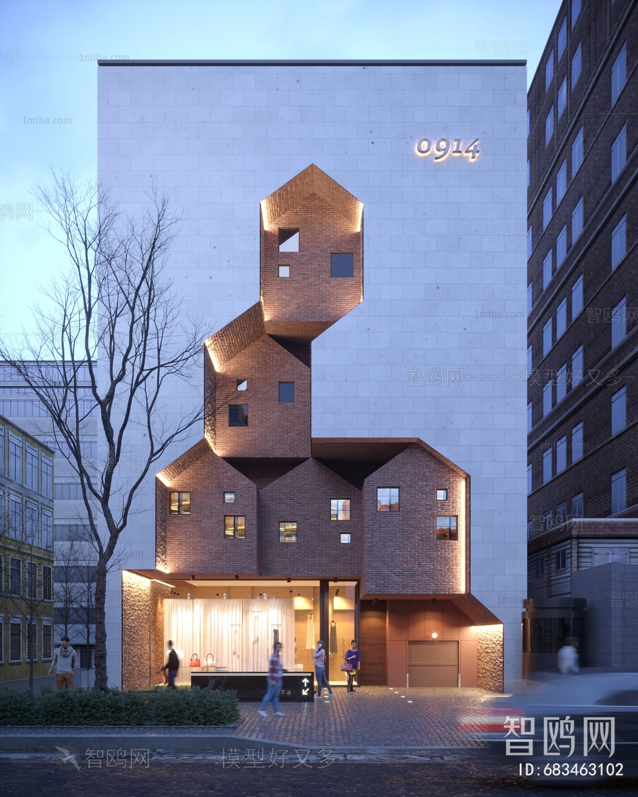 Modern Facade Element