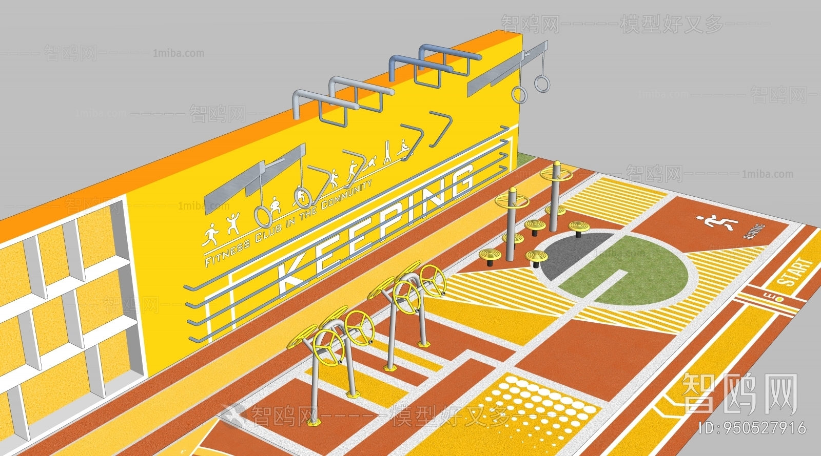 Modern Fitness Equipment