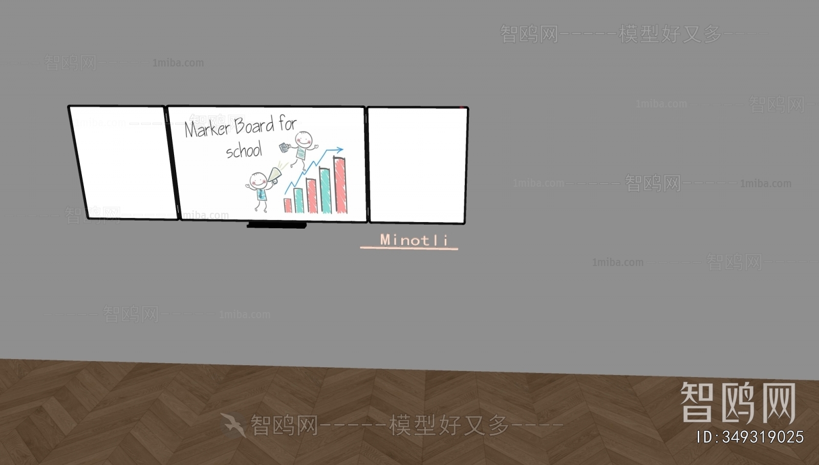 Modern Blackboard/whiteboard