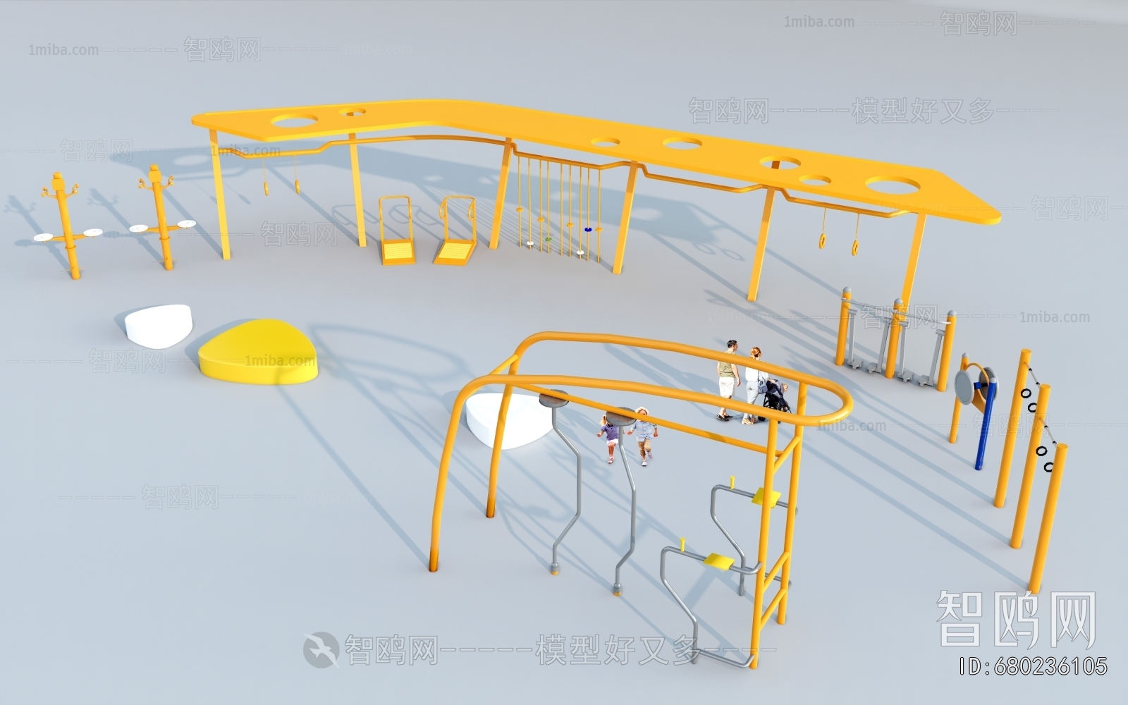 Modern Fitness Equipment